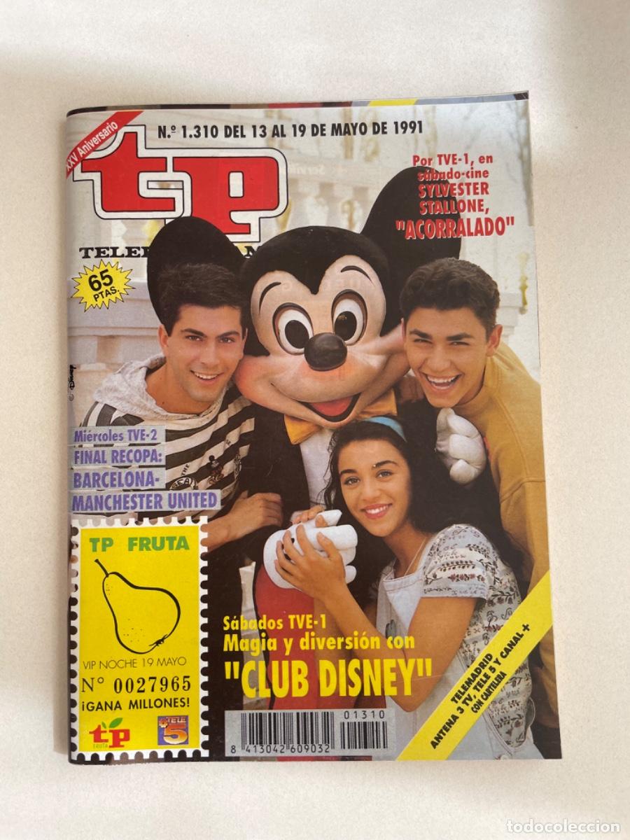 Coleccionismo de revista Teleprograma: TP TELEPROGRAMA N&ordm; 1310 MAYO 1991 *CLUB DISNEY*