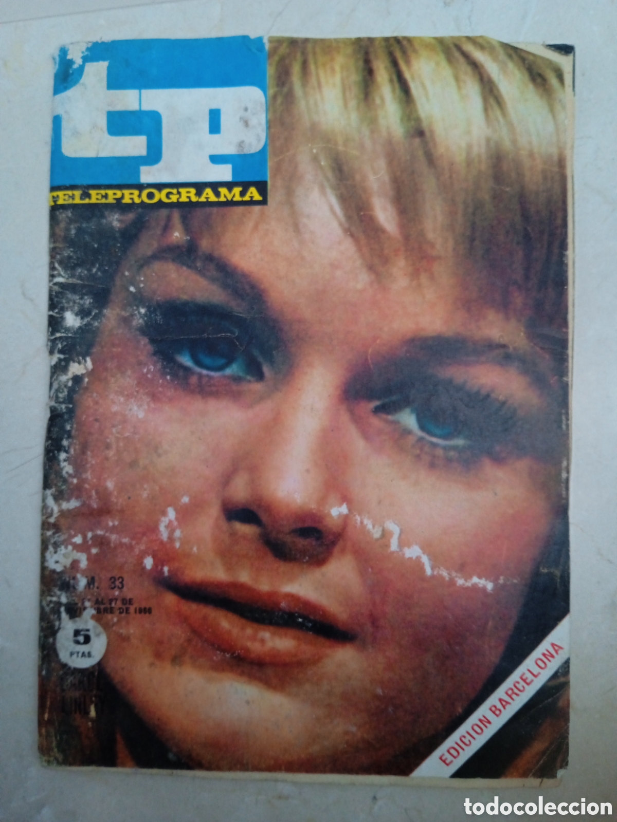Coleccionismo de revista Teleprograma: TP Teleprograma n&deg; 33 portada Garde Linley Ver&oacute;nica Luj&aacute;n
