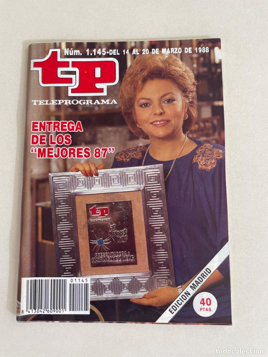 Coleccionismo de revista Teleprograma: TP TELEPROGRAMA N&ordm; 1145 MARZO 1988 *UN DOS TRES. MAYRA* - Foto 1