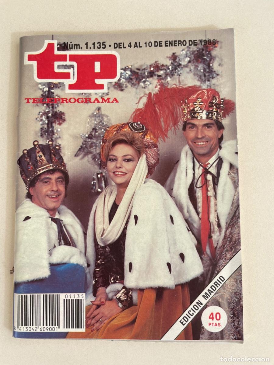 Coleccionismo de revista Teleprograma: TP TELEPROGRAMA N&ordm; 1135 ENERO 1988 *UN DOS TRES. MAYRA Y D&Uacute;O SACAPUNTAS*