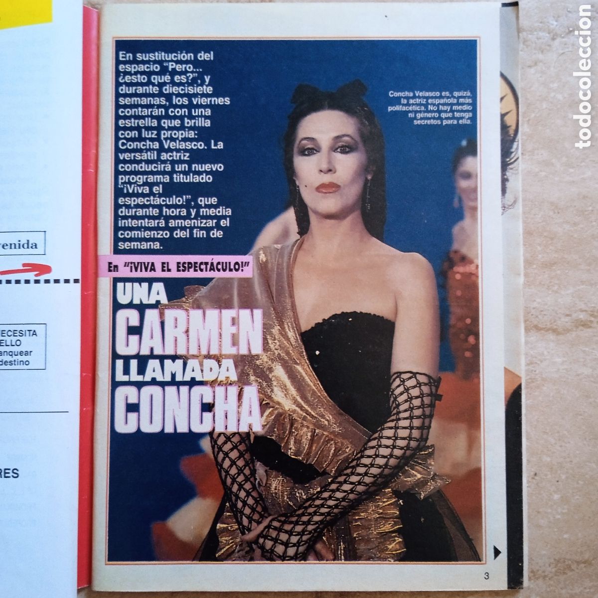 Coleccionismo de revista Teleprograma: TP teleprograma 1241 Concha Velasco - Foto 2