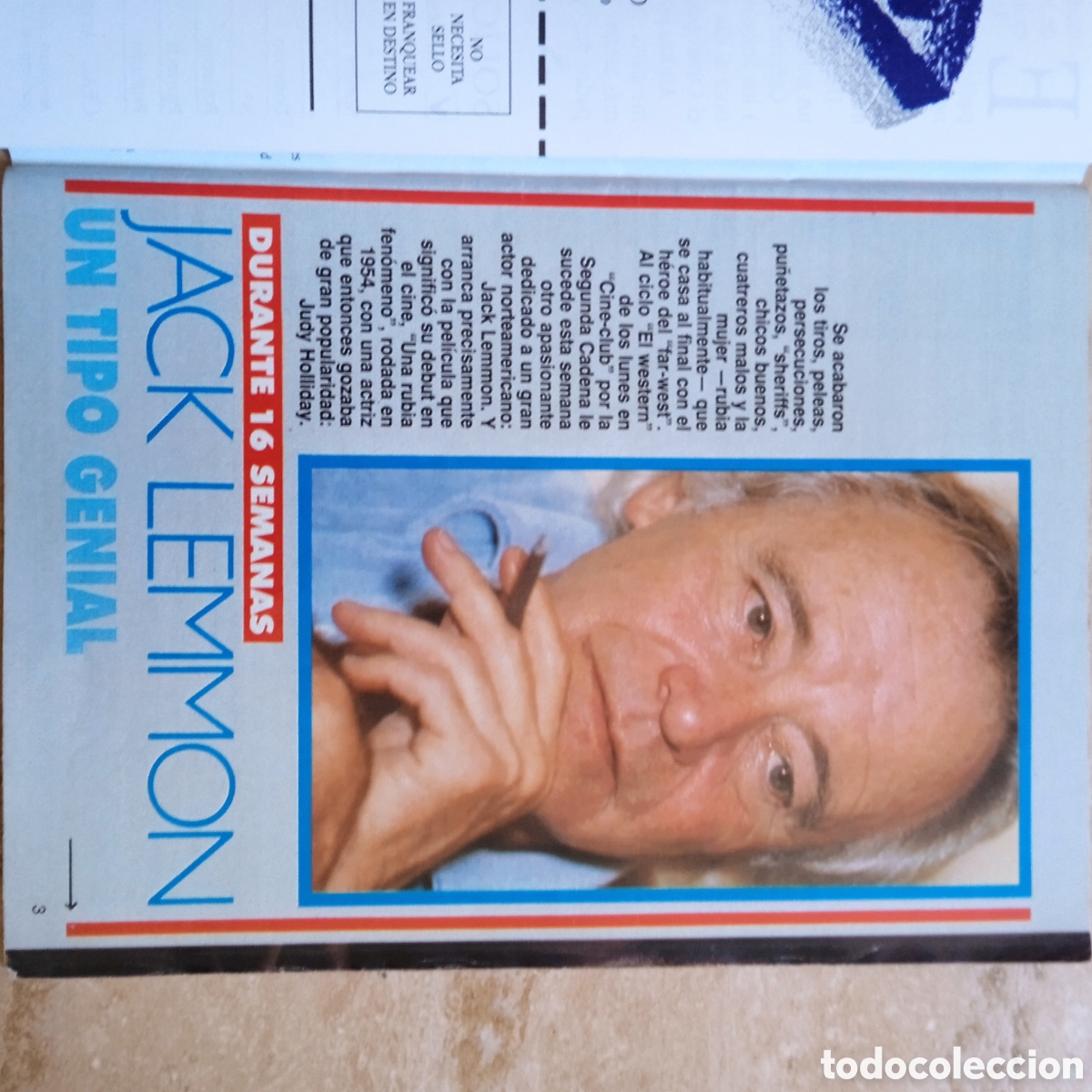 Coleccionismo de revista Teleprograma: TP teleprograma 1241 Jack Lemmon - Foto 2