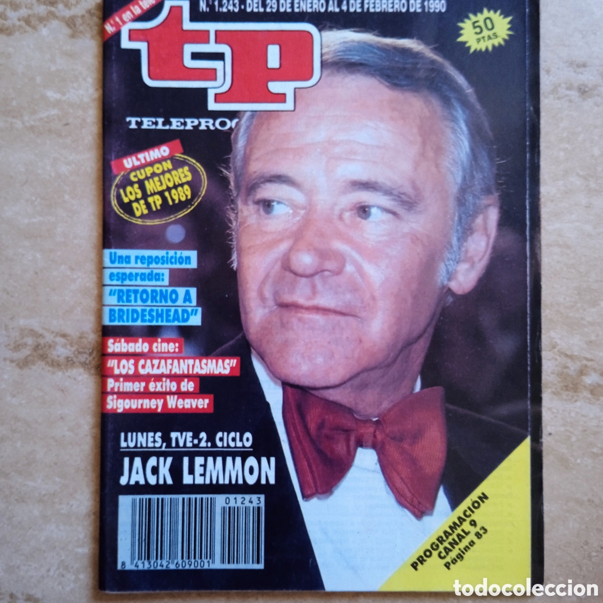 Collectionnisme de Magazine Teleprograma: TP teleprograma 1241 Jack Lemmon