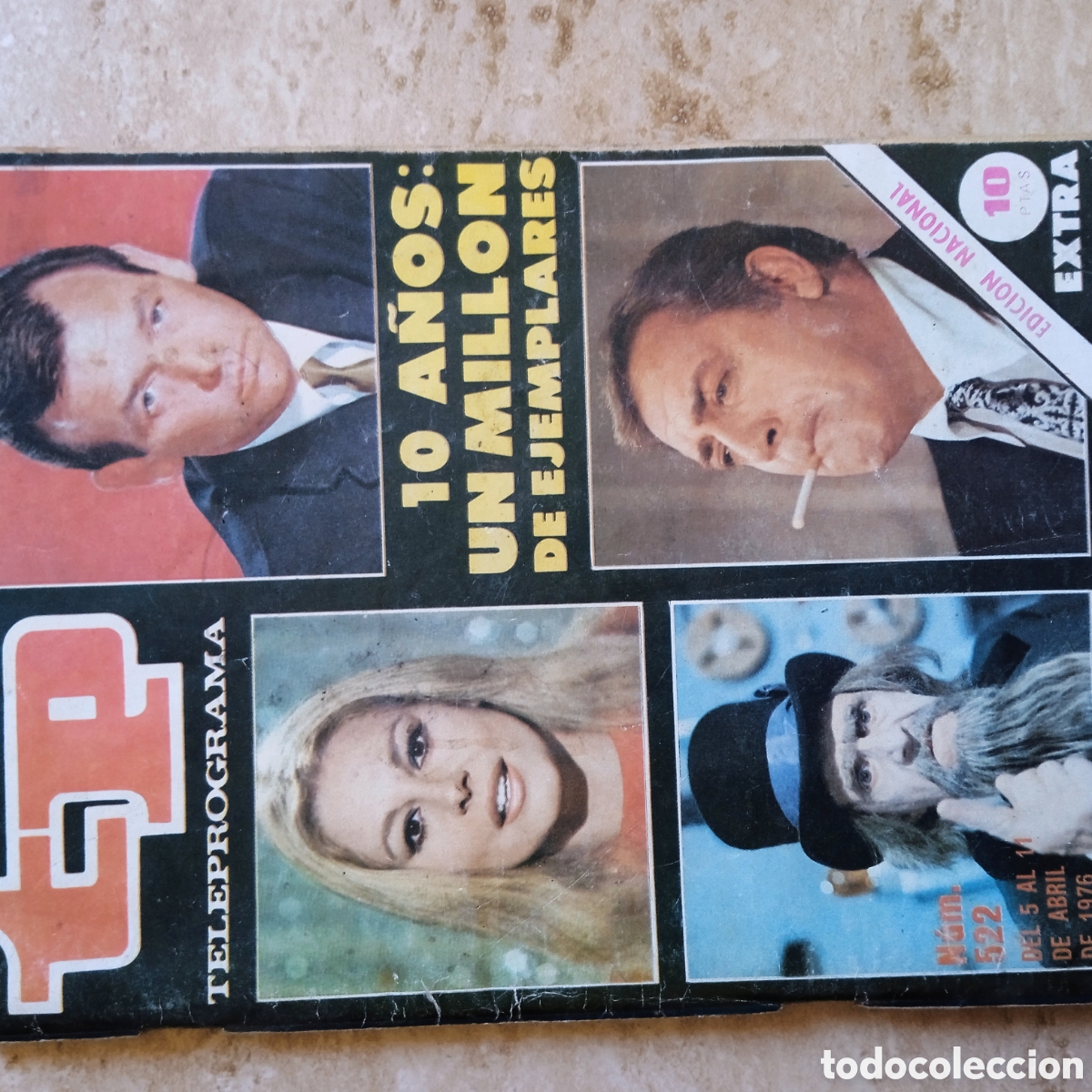 Coleccionismo de revista Teleprograma: TP teleprograma n&uacute;mero 522 abril 1976