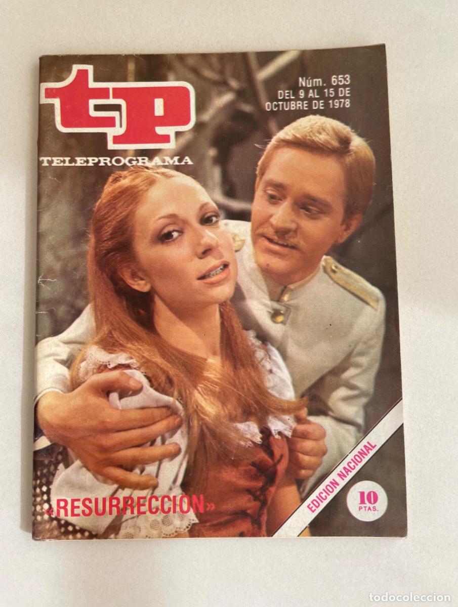 Collezionismo di Rivista Teleprograma: TP TELEPROGRAMA N&ordm; 653 OCTUBRE 1978 *RESURRECCI&Oacute;N. RECORTABLE MAZINGER Z*