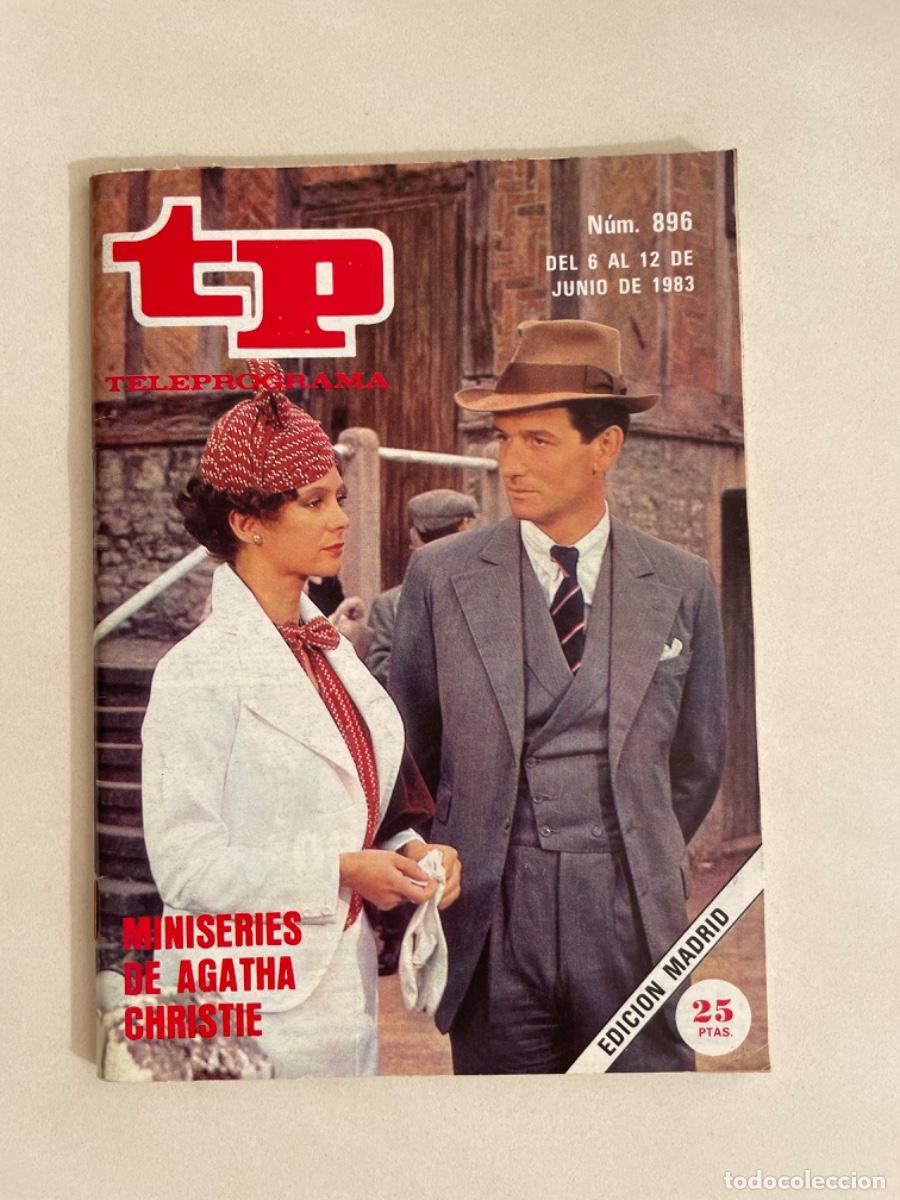 Colecionismo da Revista Teleprograma: TP TELEPROGRAMA N&ordm; 896 JUNIO 1983 *MINISERIES DE AGATHA CHRISTIE*