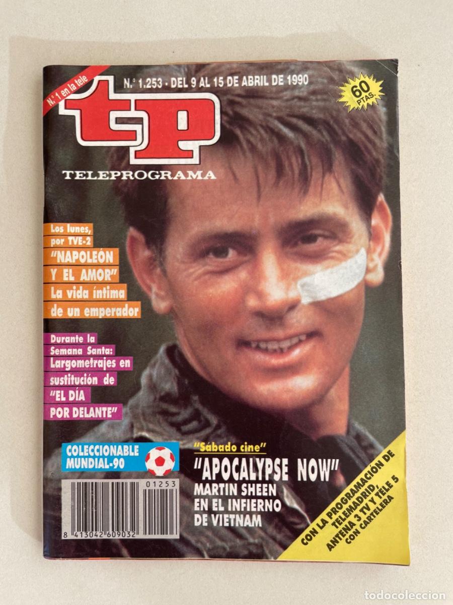 Coleccionismo de revista Teleprograma: TP TELEPROGRAMA N&ordm; 1253 ABRIL 1990 *APOCALYPSE NOW. COLECCIONABLE MUNDIAL 90*