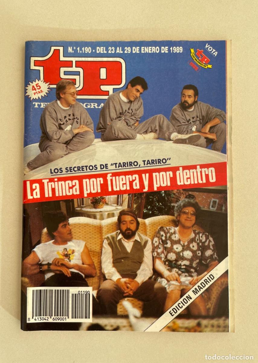 Coleccionismo de revista Teleprograma: TP TELEPROGRAMA N&ordm; 1190 ENERO 1989 *LA TRINCA*