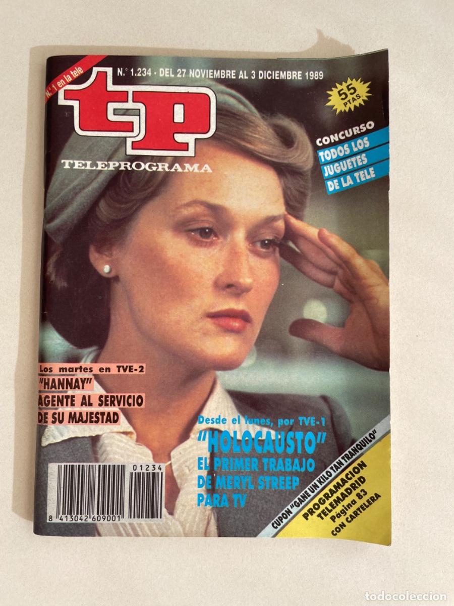 Coleccionismo de revista Teleprograma: TP TELEPROGRAMA N&ordm; 1234 DICIEMBRE 1989 *HOLOCAUSTO. MERYL STREEP*