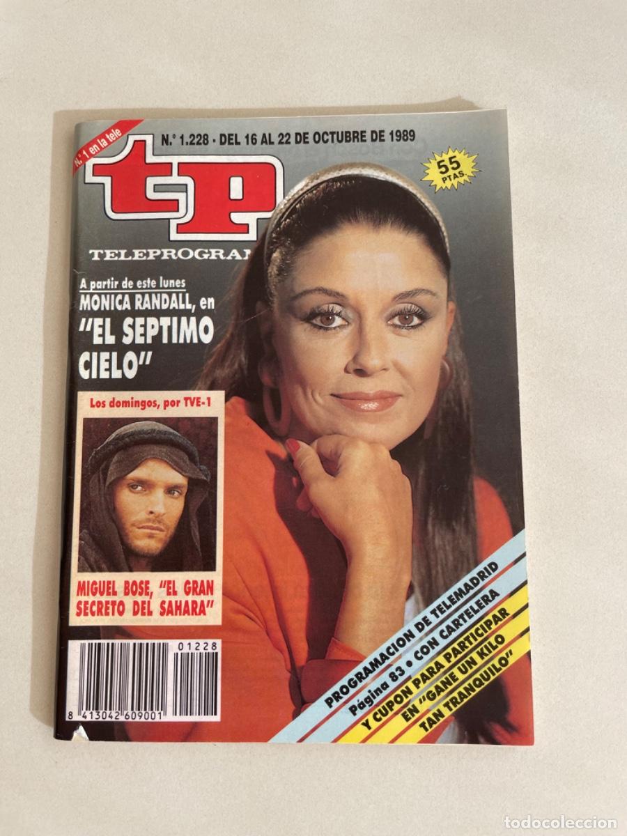 Coleccionismo de revista Teleprograma: TP TELEPROGRAMA N&ordm; 1228 OCTUBRE 1989 *M&Oacute;NICA RANDALL*