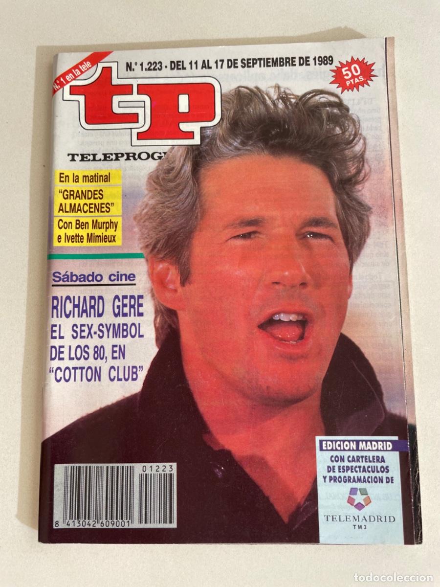 Coleccionismo de revista Teleprograma: TP TELEPROGRAMA N&ordm; 1223 SEPTIEMBRE 1989 *RICHARD GERE*