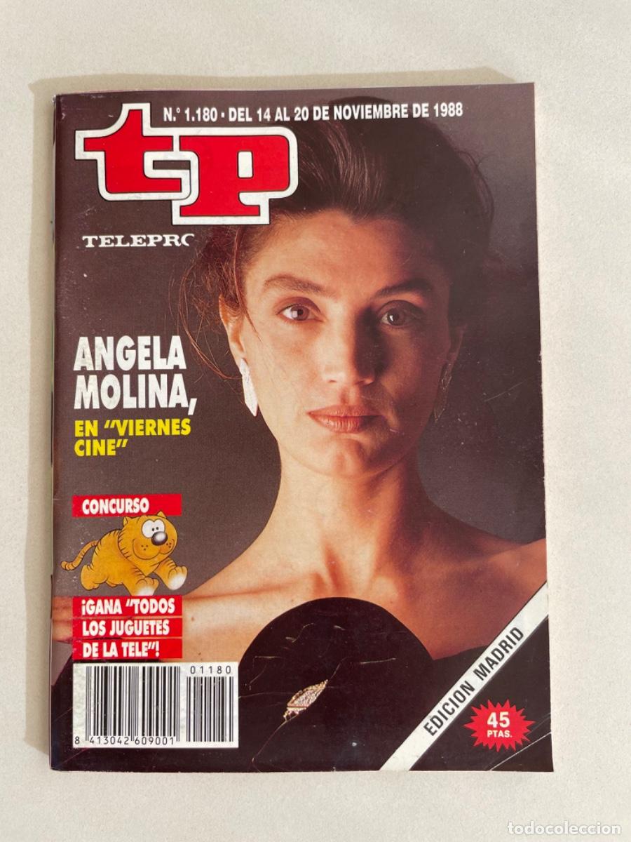Coleccionismo de revista Teleprograma: TP TELEPROGRAMA N&ordm; 1180 NOVIEMBRE 1988 *ANGELA MOLINA*