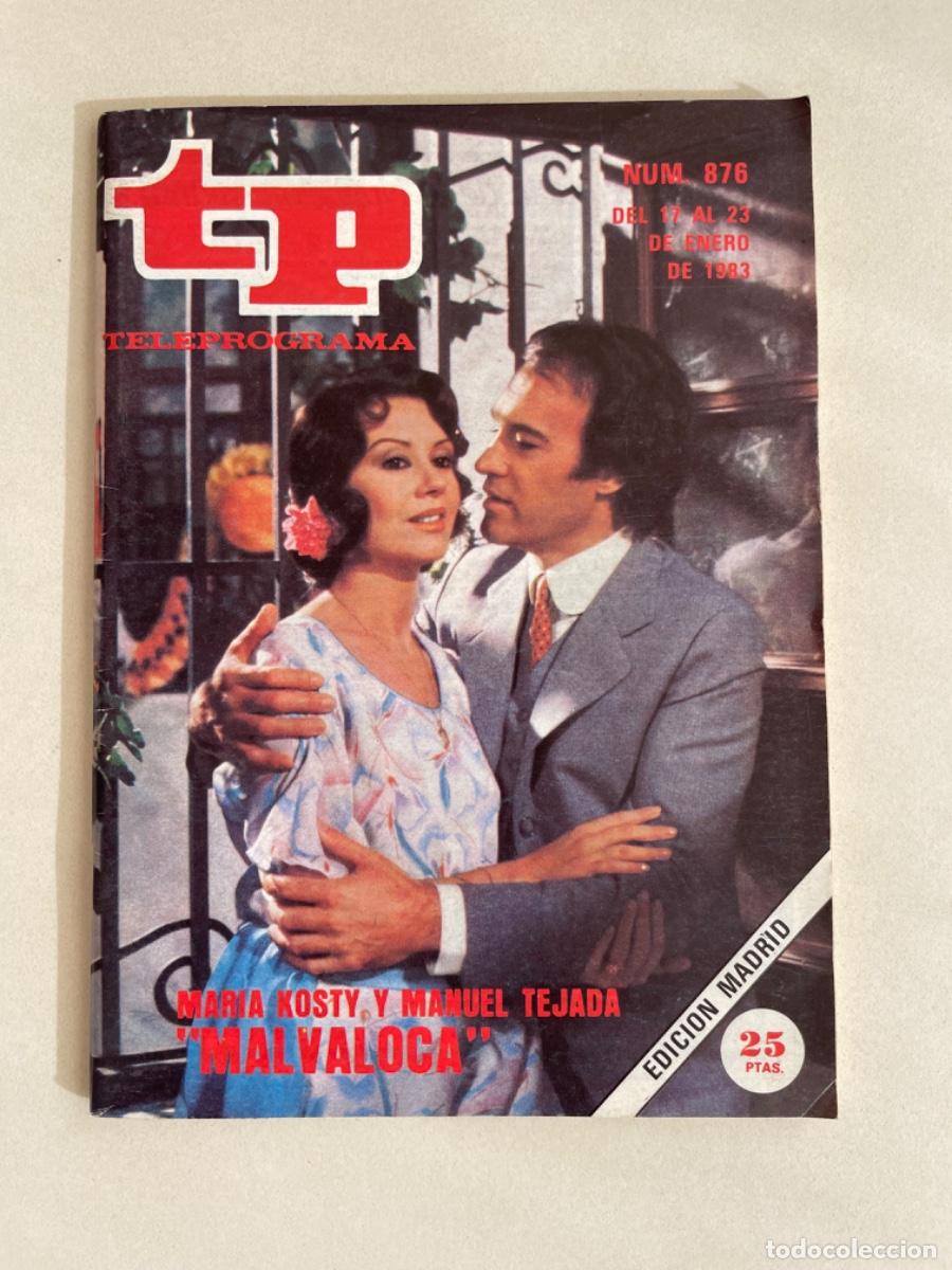 Collection Magazine Teleprograma: TP TELEPROGRAMA N&ordm; 876 ENERO 1983 *MALVALOCA*