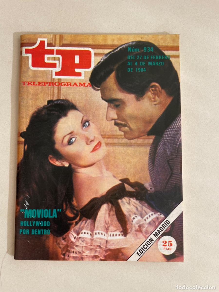 Coleccionismo de revista Teleprograma: TP TELEPROGRAMA N&ordm; 934 MARZO 1984 *MOVIOLA*