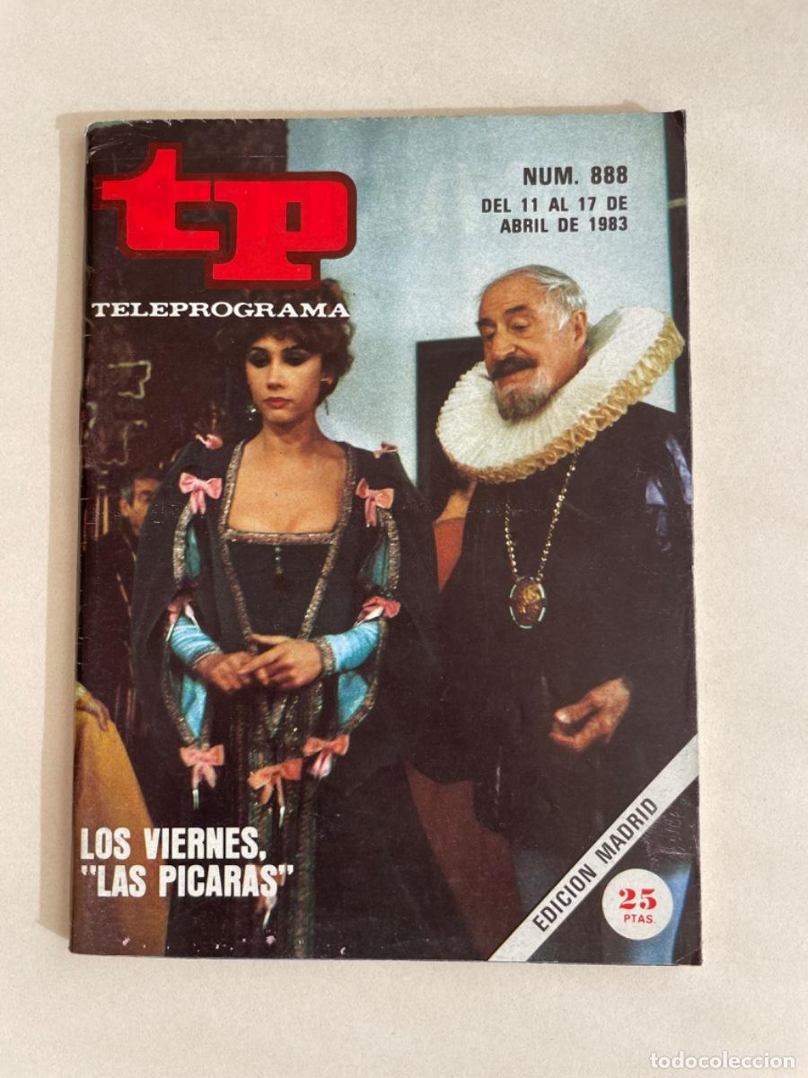 Coleccionismo de revista Teleprograma: TP TELEPROGRAMA N&ordm; 888 ABRIL 1983 *LAS P&Iacute;CARAS* - Foto 1