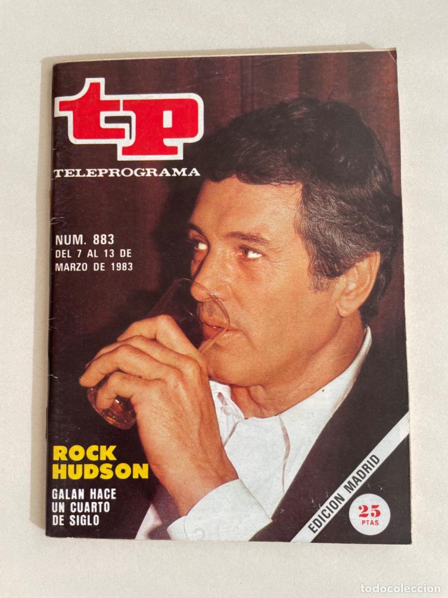 Coleccionismo de revista Teleprograma: TP TELEPROGRAMA N&ordm; 883 MARZO 1983 *ROCK HUDSON*