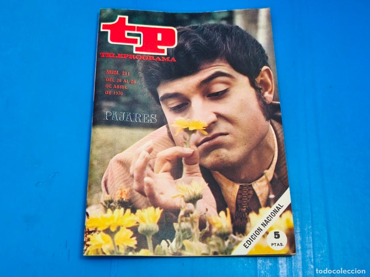 Coleccionismo de revista Teleprograma: REVISTA TP TELEPROGRAMA ANDRES PAJARES N&ordm; 211