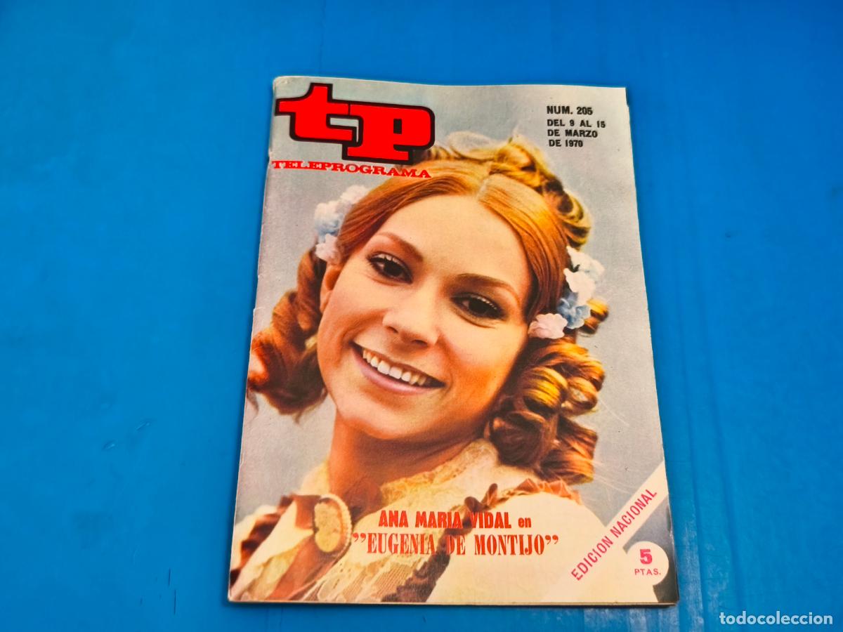 Coleccionismo de revista Teleprograma: REVISTA TP TELEPROGRAMA ANA MARIA VIDAL N&ordm; 205