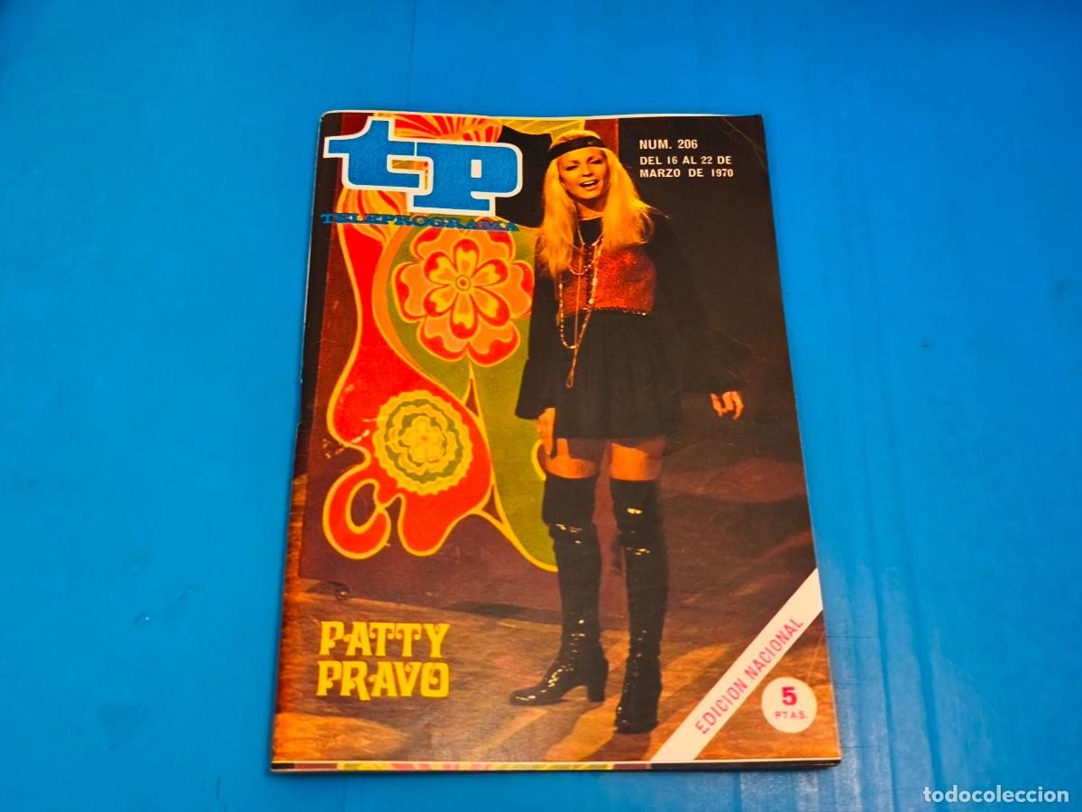 Coleccionismo de revista Teleprograma: REVISTA TP TELEPROGRAMA PATTY BRAVO N&ordm; 206