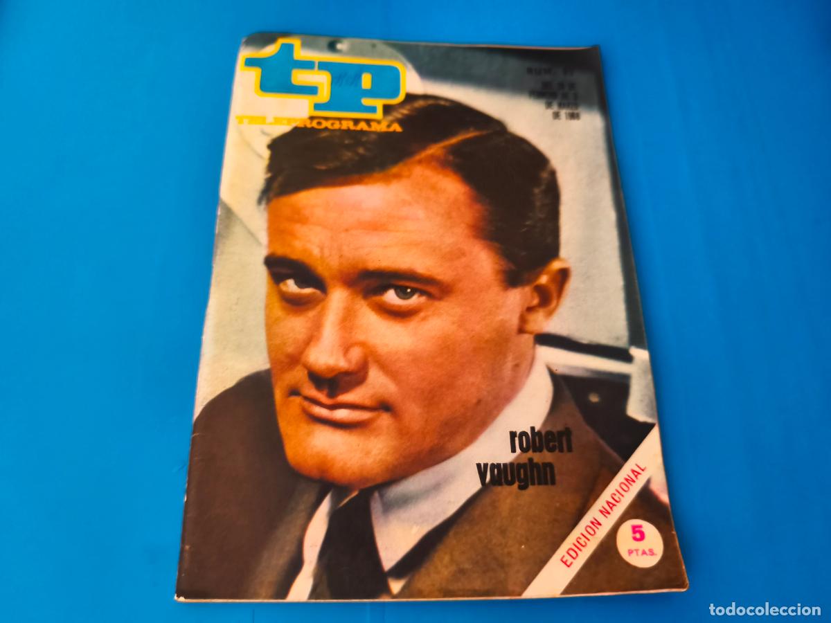 Coleccionismo de revista Teleprograma: REVISTA TP TELEPROGRAMA ROBERT VAUGHN N&ordm; 99 - Foto 1