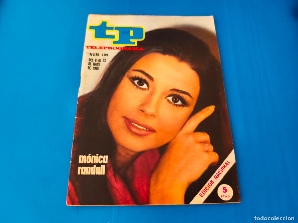 Coleccionismo de revista Teleprograma: REVISTA TP TELEPROGRAMA MONICA RANDALL N&ordm; 109