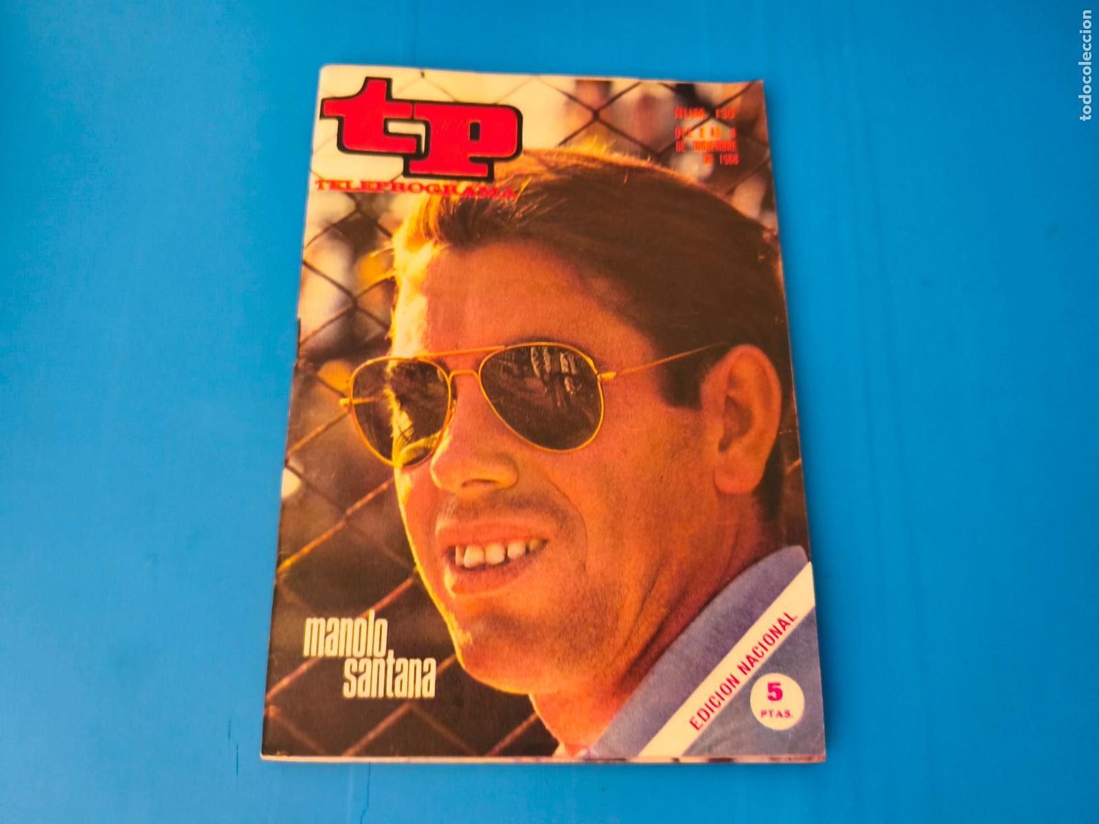 Coleccionismo de revista Teleprograma: REVISTA TP TELEPROGRAMA MANOLO SANTANA N&ordm; 139