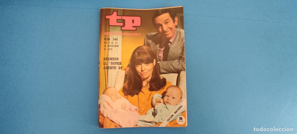 Coleccionismo de revista Teleprograma: REVISTA TP TELEPROGRAMA REGRESO EL SUPER AGENTE 86 N&ordm; 240
