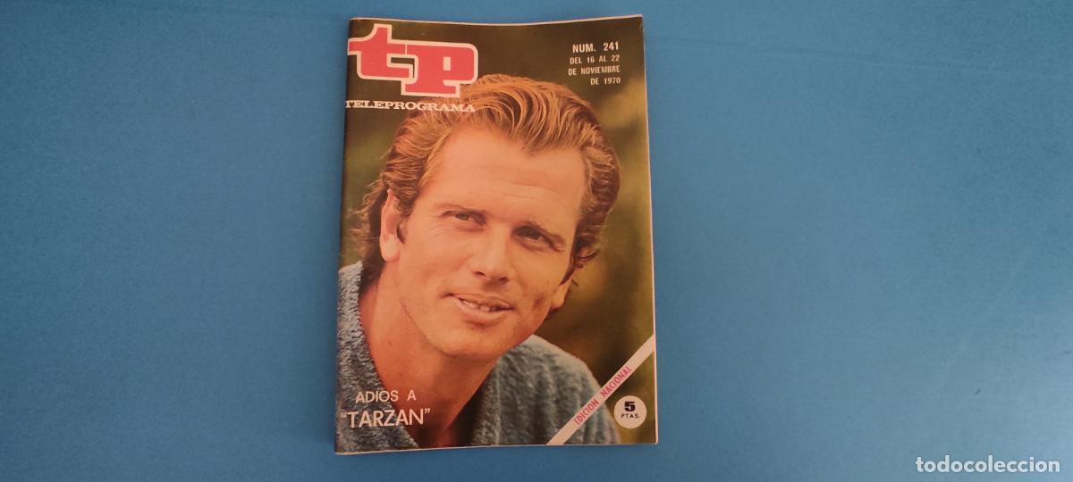 Coleccionismo de revista Teleprograma: REVISTA TP TELEPROGRAMA ADIOS A TARZAN N&ordm; 241