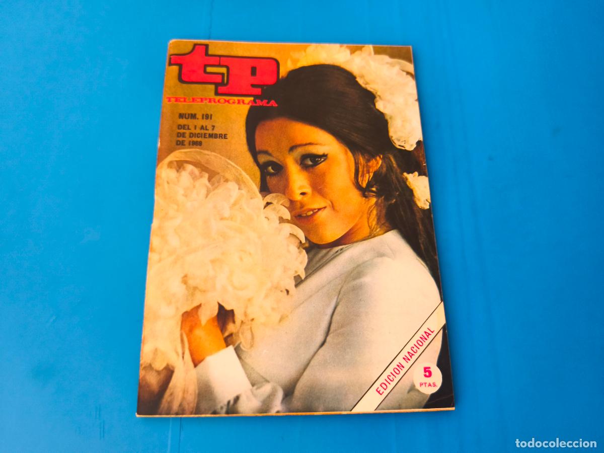Coleccionismo de revista Teleprograma: REVISTA TP TELEPROGRAMA MASSIEL N&ordm; 191