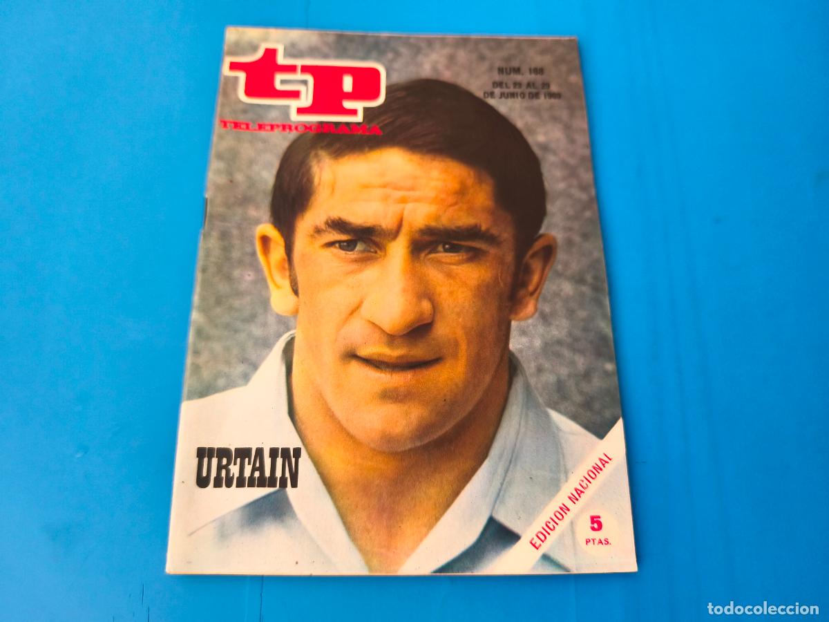 Coleccionismo de revista Teleprograma: REVISTA TP TELEPROGRAMA URTAIN N&ordm; 168 - Foto 1