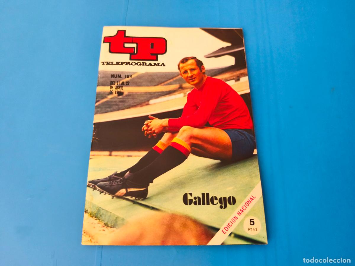 Coleccionismo de revista Teleprograma: REVISTA TP TELEPROGRAMA GALLEGO N&ordm; 159
