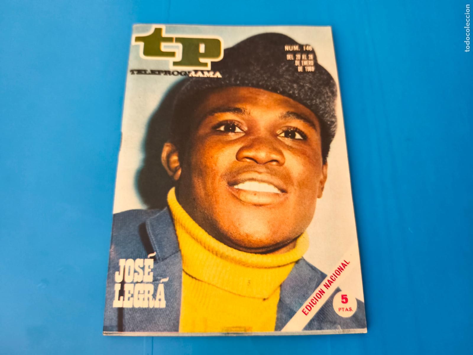 Coleccionismo de revista Teleprograma: REVISTA TP TELEPROGRAMA JOSE LEGRA N&ordm; 146