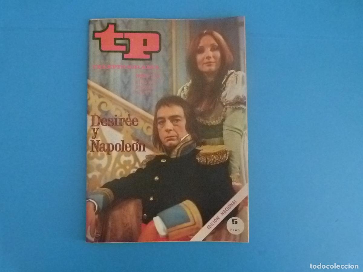 Coleccionismo de revista Teleprograma: REVISTA TP TELEPROGRAMA TELEVISIVA DESIREE Y NAPOLEON N&ordm; 274