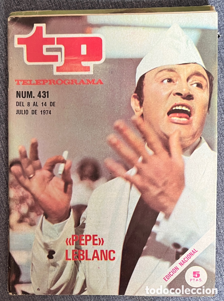 Coleccionismo de revista Teleprograma: Revista TP Teleprograma n&uacute;mero 431