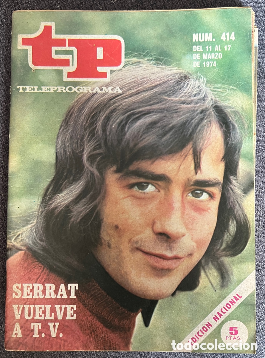 Sammeln von Zeitschriften Teleprograma: Revista TP Teleprograma n&uacute;mero 414