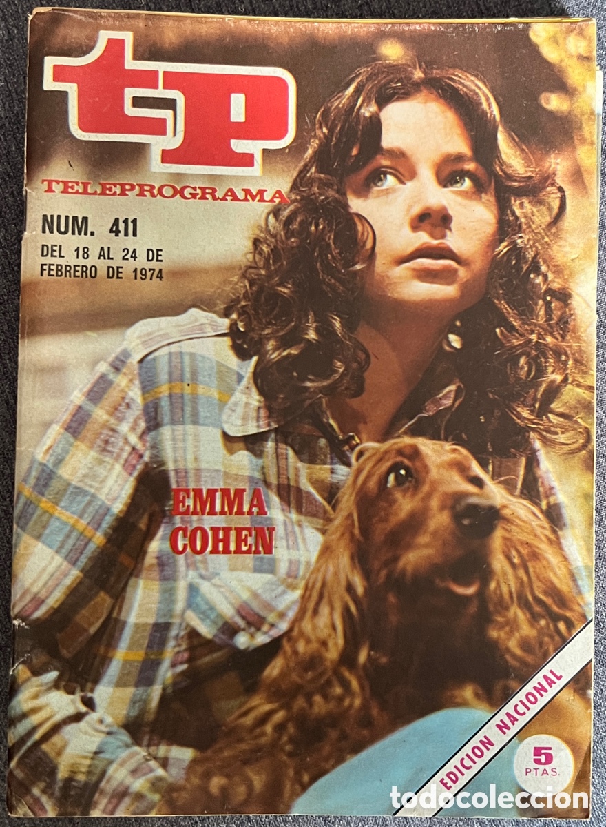 Coleccionismo de revista Teleprograma: Revista Teleprograma TP n&uacute;mero 411