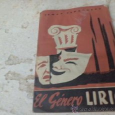 Coleccionismo de Revista Temas Españoles: LIBRO TEMAS ESPAÑOLES Nº 91 EL GENERO LIRICO 1959 PUBLICACIONES ESPAÑOLAS L-4218