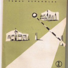 Collectionnisme de Magazine Temas Españoles: TEMAS ESPAÑOLES. Nº 333. FRONTERAS. PUBLICACIONES ESPAÑOLAS 1957. (RF.C/T). Lote 48481982
