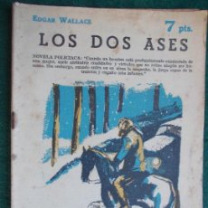 Coleccionismo de Revista Temas Españoles: REVISTA LITERARIA NOVELA Y CUENTOS AÑOS 50 Y 60 -EDGAR WALLACE -LOS DOS ASES. Lote 91885120