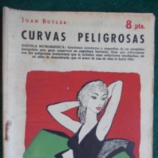 Coleccionismo de Revista Temas Españoles: REVISTA LITERARIA NOVELA Y CUENTOS AÑOS 50 Y 60 -CURVAS PELIGROSAS-JOAN BUTLER. Lote 91885645