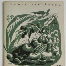Coleccionismo de Revista Temas Españoles: TEMAS ESPAÑOLES Nº 114 LEVANTE. MACIA SERRANO. 1959.. Lote 112508787