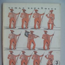 Coleccionismo de Revista Temas Españoles: TEMAS ESPAÑOLES : LA 1ª GUERRA CARLISTA , DE SANTIAGO GALINDO HERRERO . 1959