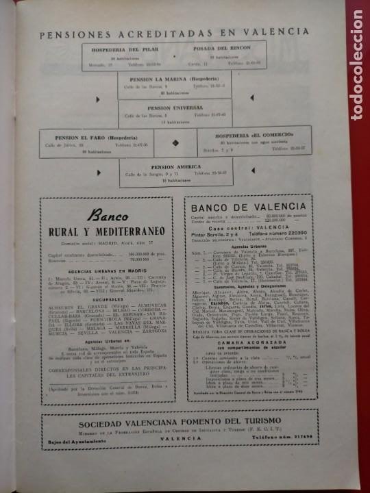 Coleccionismo de Revista Temas Españoles: VALENCIA ATRACCION, 2 REVISTAS ANTIGUAS , AÑOS NOVIEMBRE 1956- DICIEMBRE 1958 - Foto 6 - 222269687