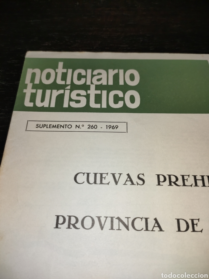 Coleccionismo de Revista Temas Españoles: Cuevas prehistóricas de la provincia de Valencia. Noticiario turístico. Suplemento número 260 - 1969 - Foto 2 - 272086123