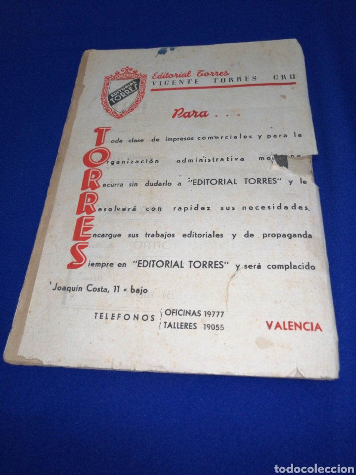 Coleccionismo de Revista Temas Españoles: EL FALLERO 1946 FALLAS DE VALENCIA - Foto 6 - 279466733