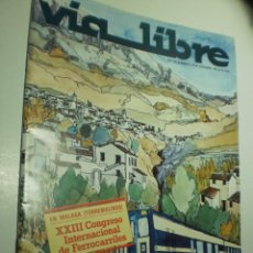 Coleccionismo de Revista Temas Españoles: VÍA LIBRE Nº 224 1982 INCLUYE SUPLEMENTO POR TODA LA RED (BUEN ESTADO)