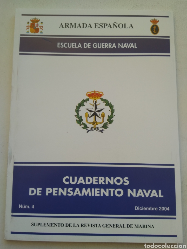 Coleccionismo de Revista Temas Españoles: CUADERNOS DE PENSAMIENTO NAVAL N°4 - Foto 1 - 297121783