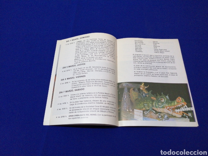 Coleccionismo de revista Temas Espa&ntilde;oles: PROGRAMA OFICIAL DE FALLAS 1981 JUNTA CENTRAL FALLERA - Foto 3