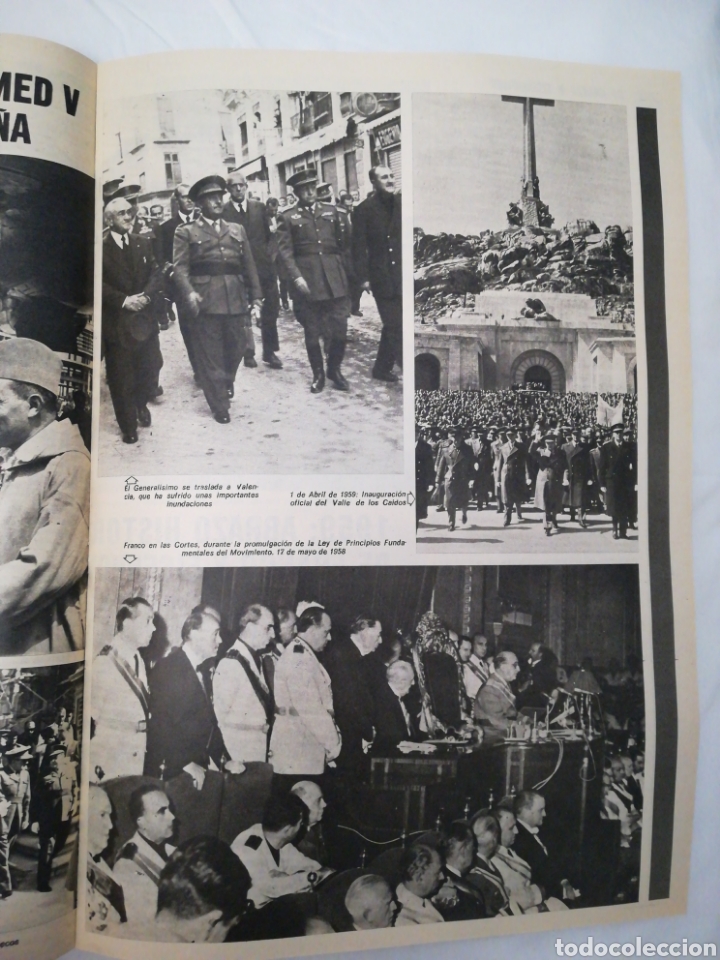 Coleccionismo de Revista Temas Españoles: Periódico ARRIBA ADIÓS A ESPAÑA FRANCO - Foto 2 - 303766753