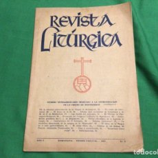 Coleccionismo de Revista Temas Españoles: REVISTA LITÚRGICA. AÑO 1947. Lote 313233748